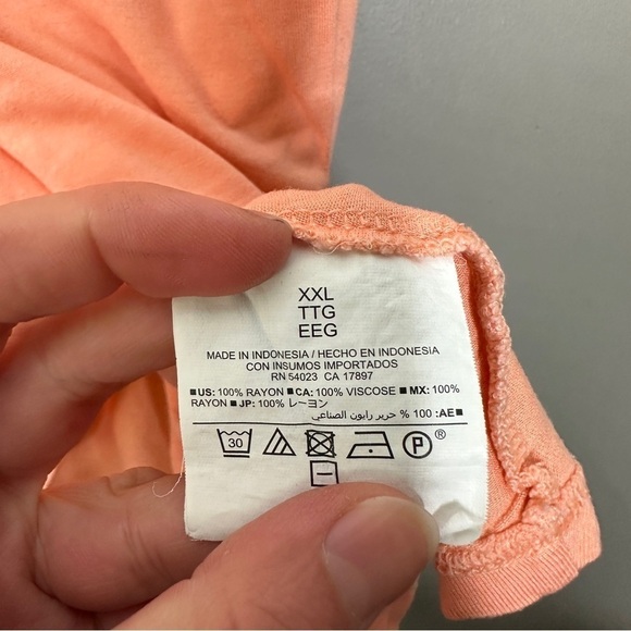 Old navy racer back strappy tank top - Picture 2 of 5